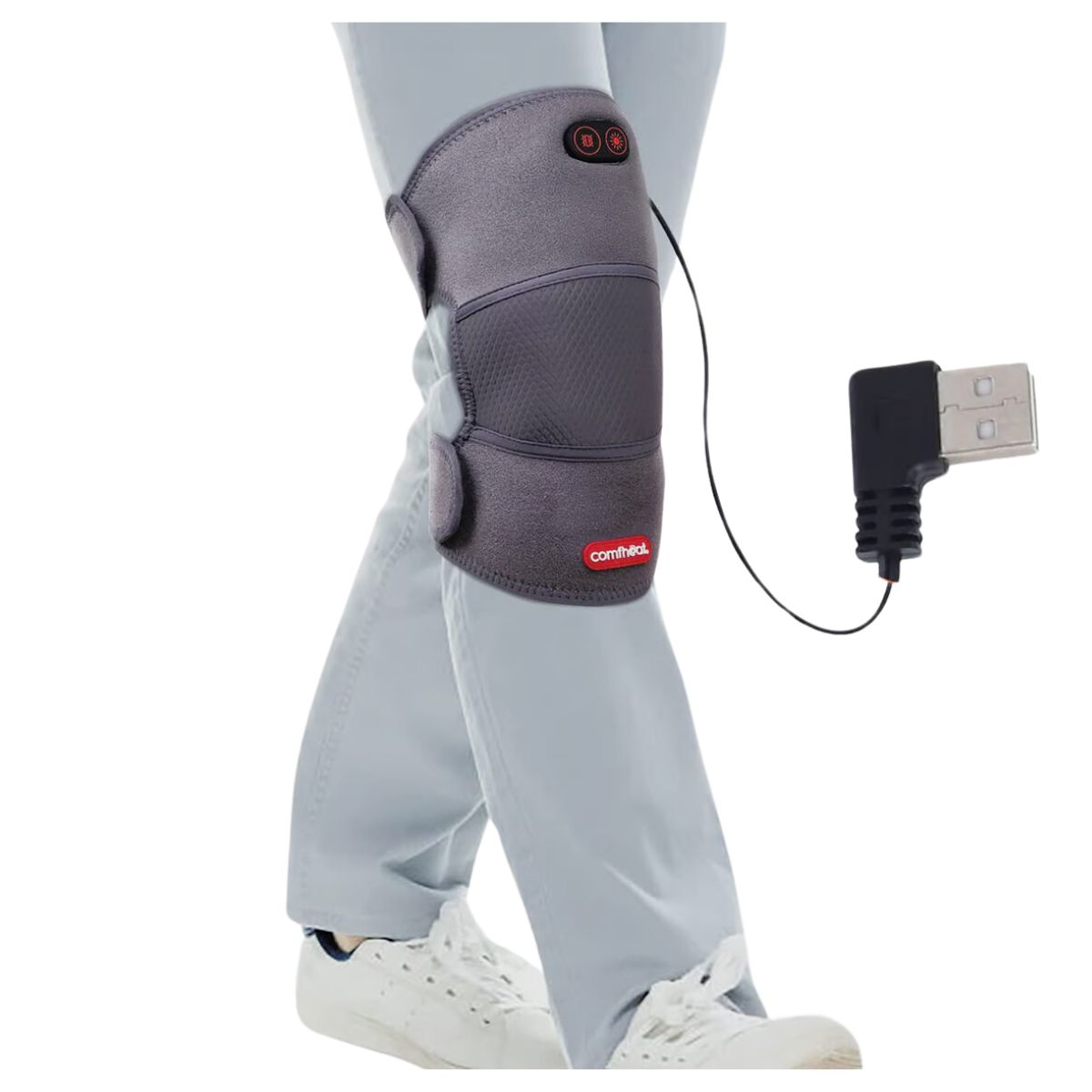 RODILLERA 2 EN 1 CON CALEFACCIÓN ORTOPÉDICA