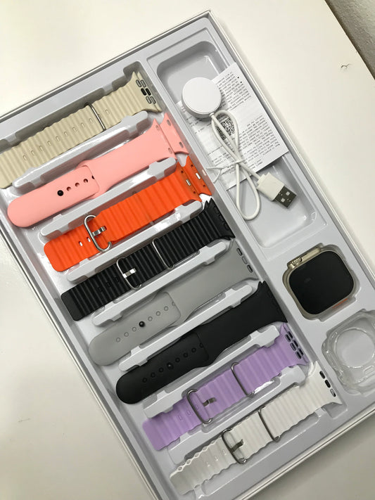 RELOJ SMART + 7 CORREAS