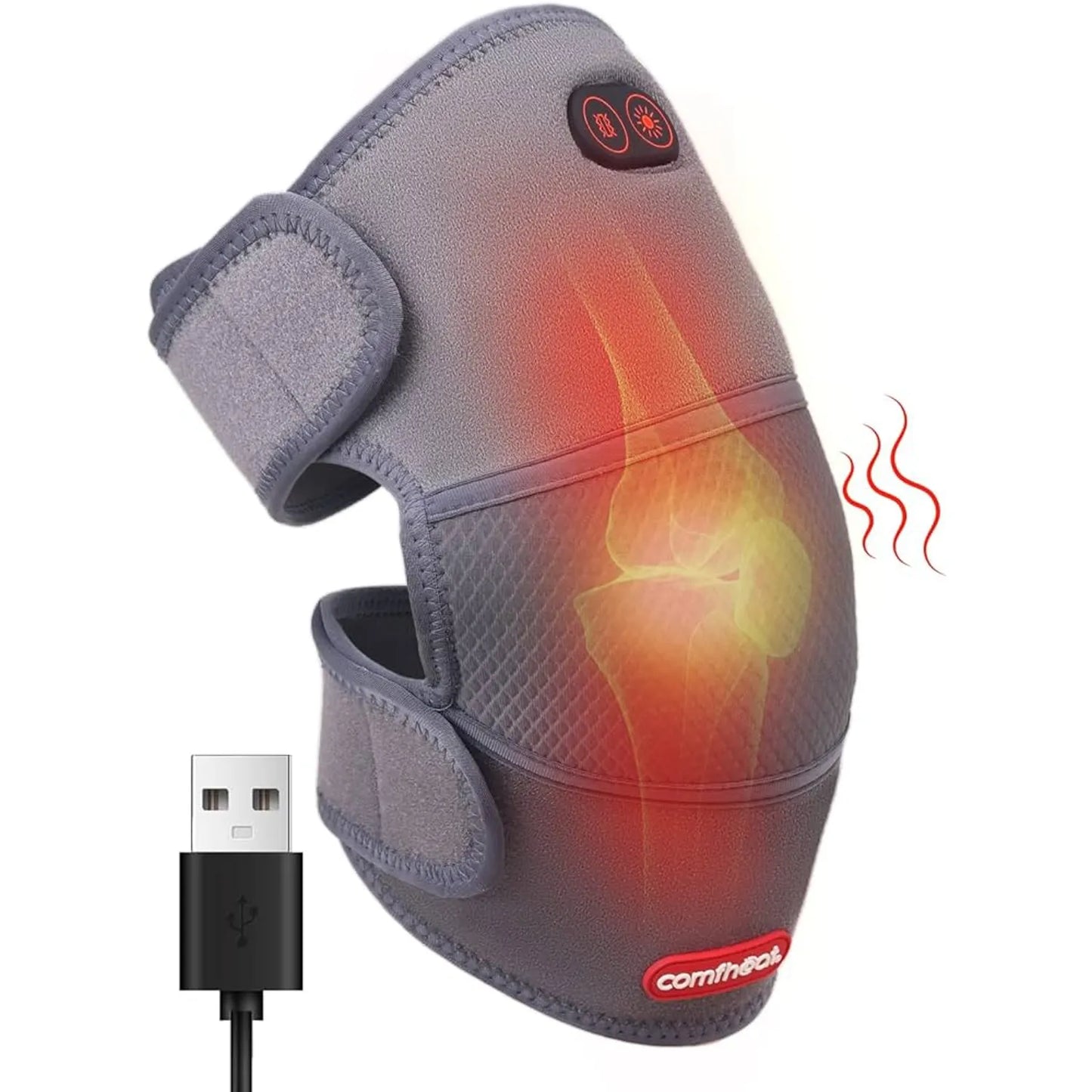 RODILLERA 2 EN 1 CON CALEFACCIÓN ORTOPÉDICA